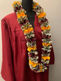 50 Dollar Money Lei - Burgundy & Gold - Apparel & Accessories