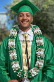 50 Dollar Money Lei - Green & White - Apparel & Accessories