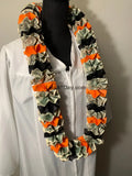 50 Dollar Money Lei - Orange & Black - Apparel & Accessories