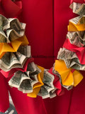50 Dollar Money Lei - Red & Gold - Apparel & Accessories