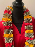 50 Dollar Money Lei - Red & Gold - Apparel & Accessories