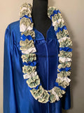 50 Dollar Money Lei - Royal Blue & White - Apparel & Accessories