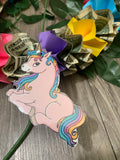 Unicorn Money Lei - For Kids
